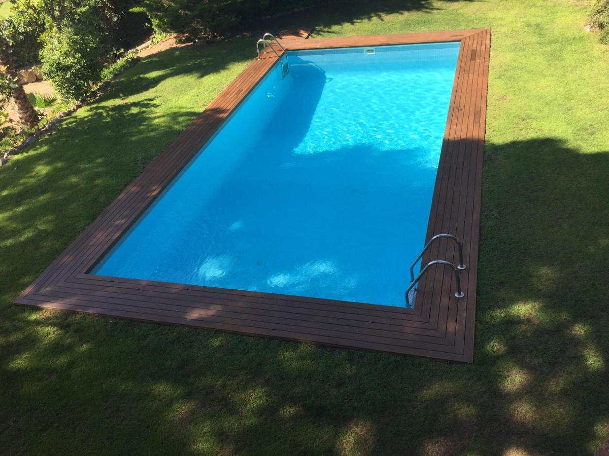 Apartamento Aislado Jardin Y Piscina Sant Andreu de Llavaneres Exterior foto